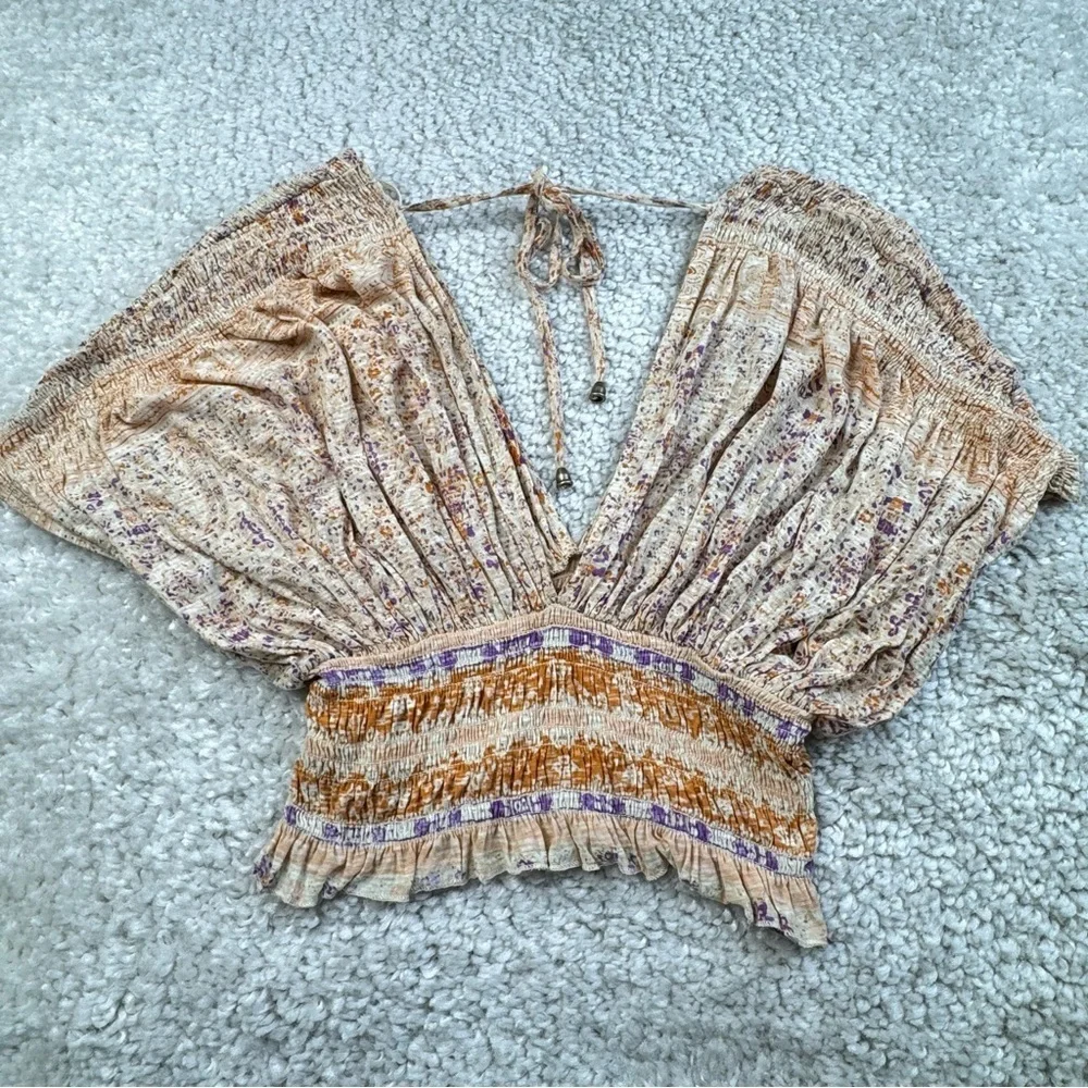 NWT Free People Next Vacation Top / Ivory Combo. XS
ob1243047 - Picture 3 of 12